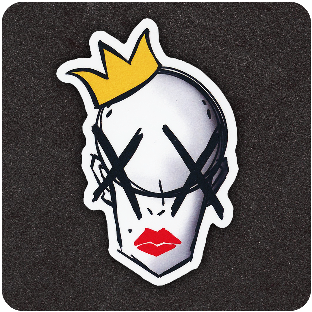 Boss bitch with a crown  Sticker for Sale by pneuf