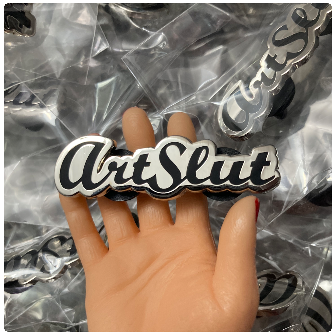 Art Slut Enamel Pin
