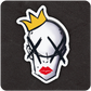 Crown Bitch Sticker By Casual Covert