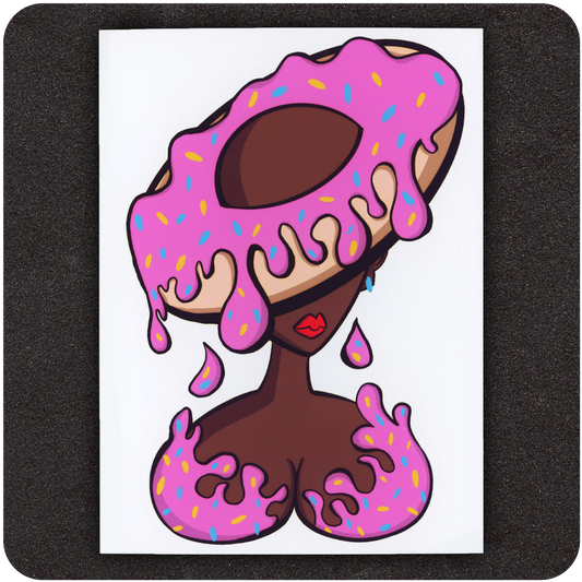 DoughNUT Lady Print By Casual Covert